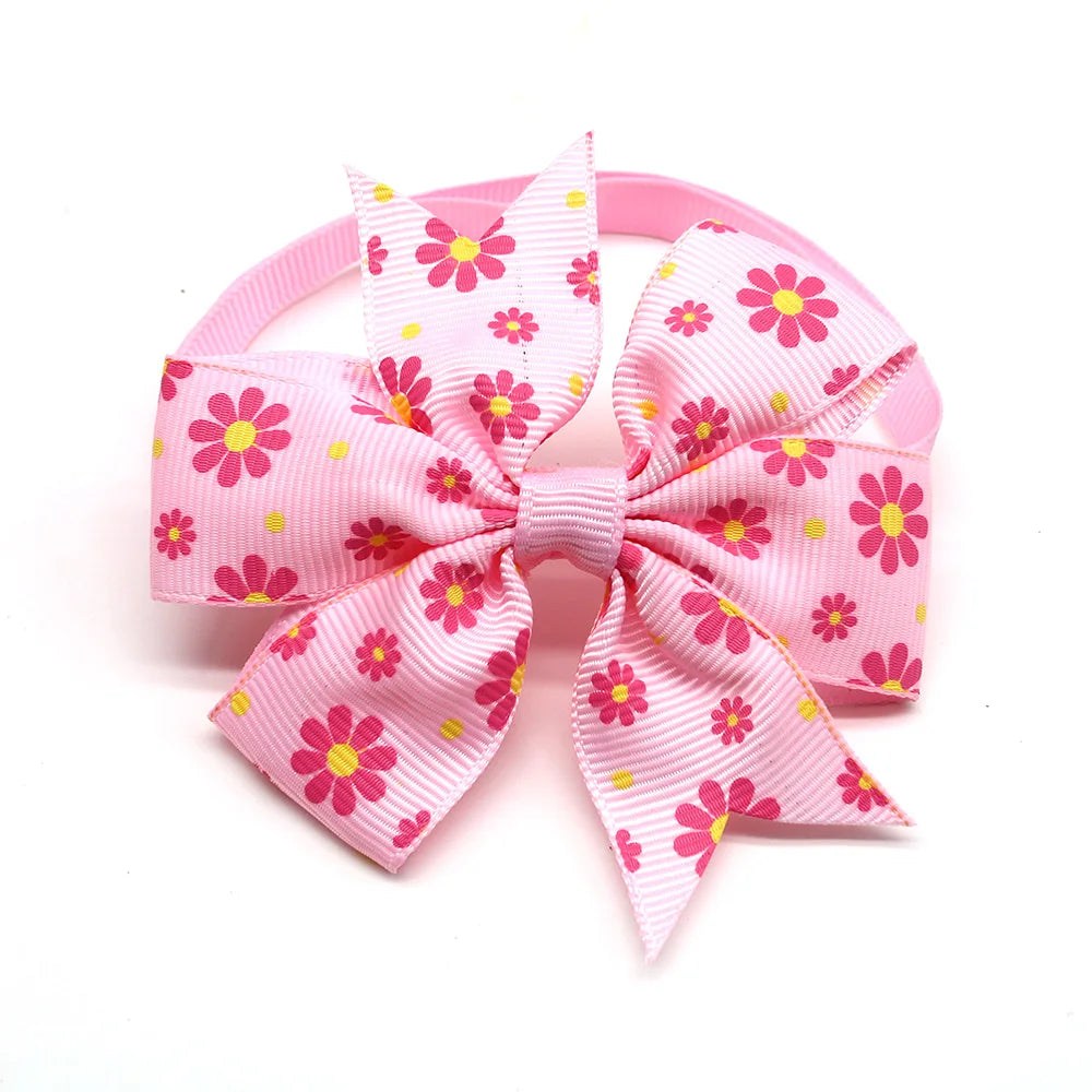 50/100pcs Spring Pet Supplies Cat Pet Bow Tie Small Dog Bowties Nekties Dog Grooming Accessories Samll-Middle Dog Products