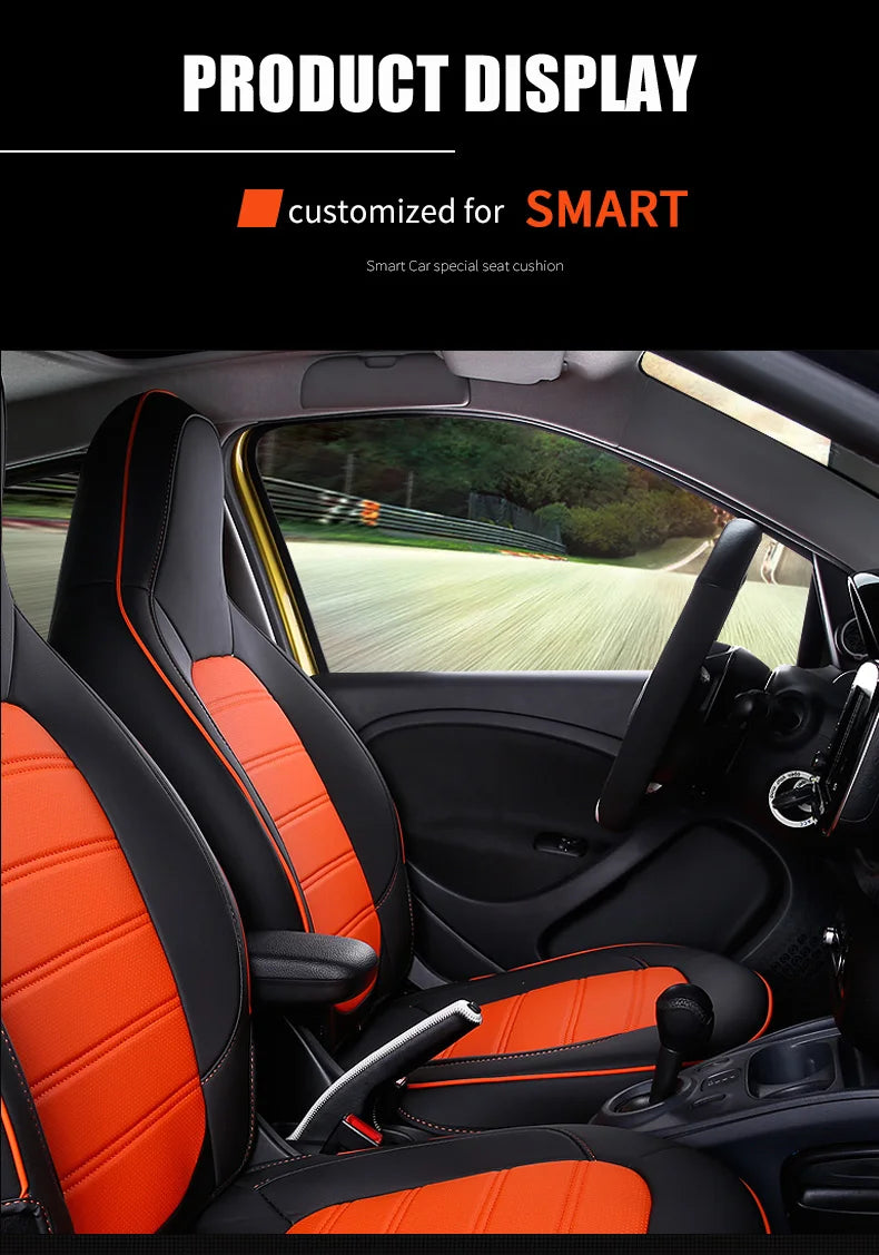 Car Seat Cover Leather Front Auto Seat Cushion Covers Car Styling Interior Accessories Pad Mat