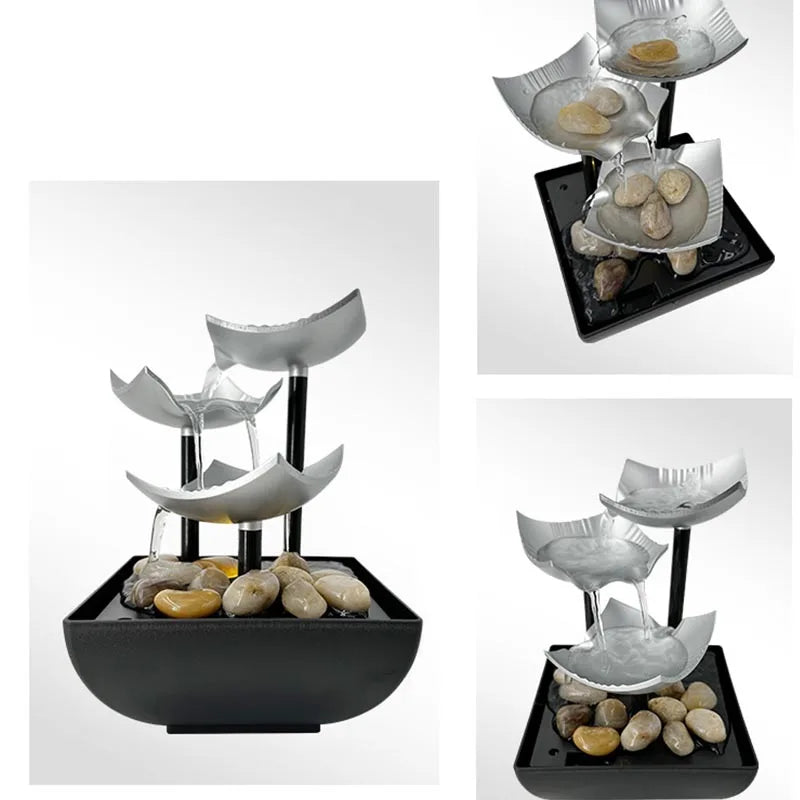 Office Home Decoration Water Fountain Indoor Waterfall for Interior Decoration
