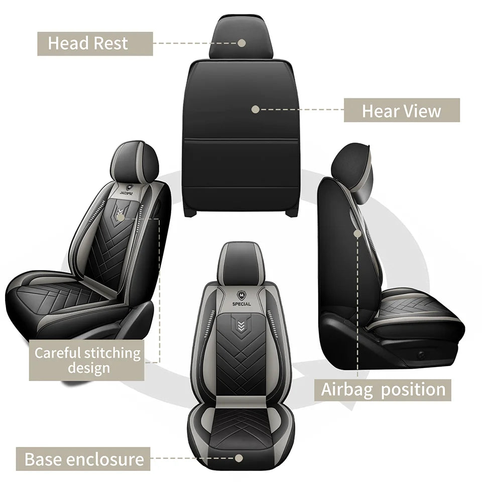 Car Seat Covers For Fiat Toro Grande Punto Freemont Bravo Argo 500X Auto Interior Accessories