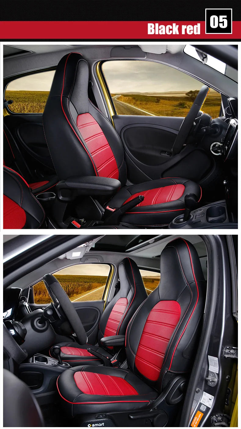 Car Seat Cover Leather Front Auto Seat Cushion Covers Car Styling Interior Accessories Pad Mat
