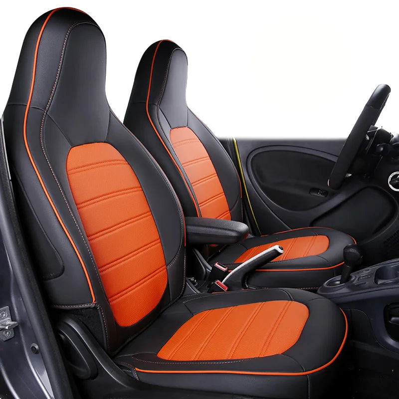 Car Seat Cover Leather Front Auto Seat Cushion Covers Car Styling Interior Accessories Pad Mat
