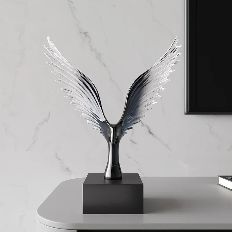 Creative Decor Sculptures Luxury Ornament Artistic Soft Decoration Modern Minimalist Living Room Office Wine Cabinet Decor