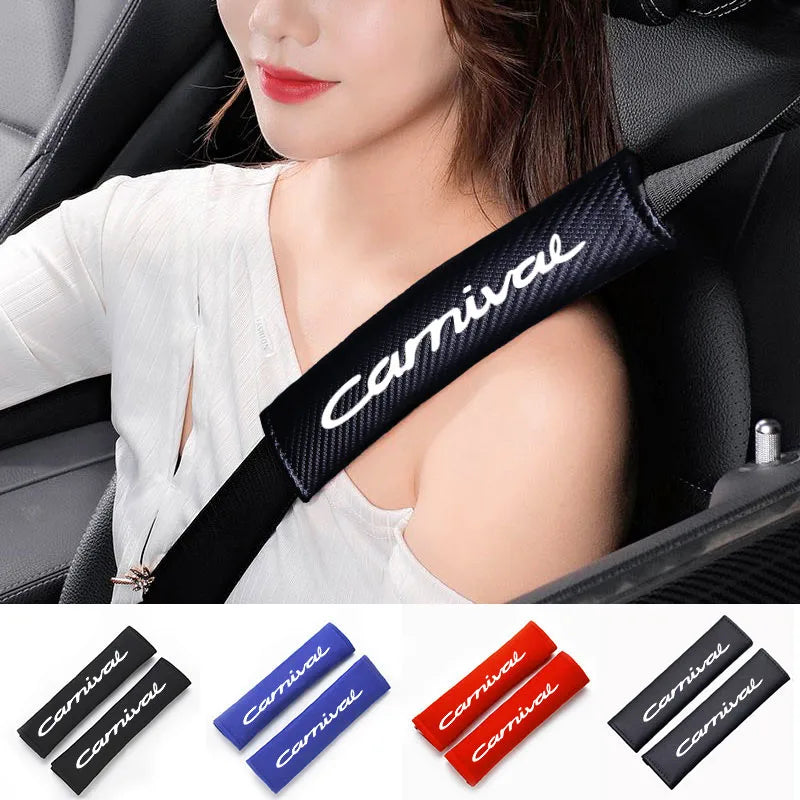 Car Safety Belt Cover Adjustable Seat Belt Cover Shoulder Strap Covers