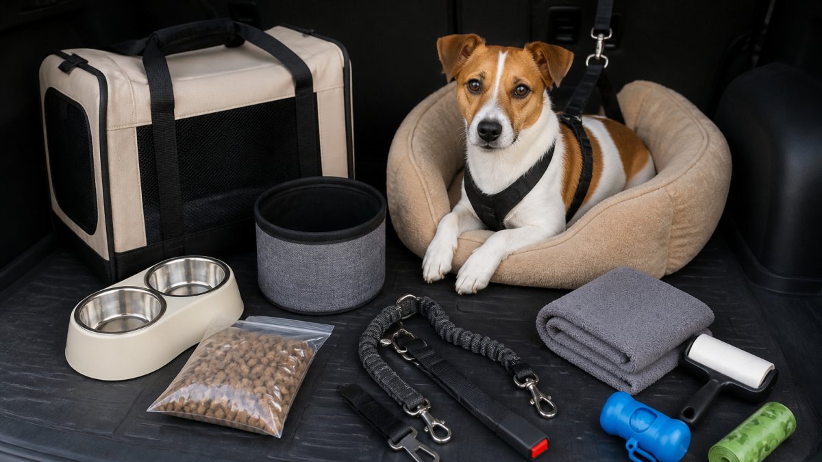 10 Best Pet Travel Accessories for Road Trips