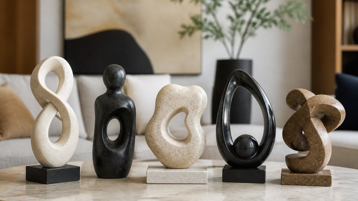 5 Best Abstract Art Sculptures for Living Room Decor