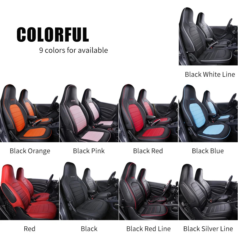 Car Seat Cover Leather Front Auto Seat Cushion Covers Car Styling Interior Accessories Pad Mat