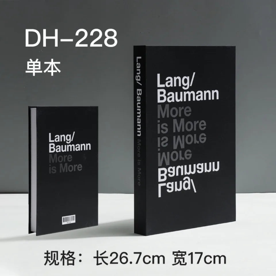 Fashion Fake Books Decoration