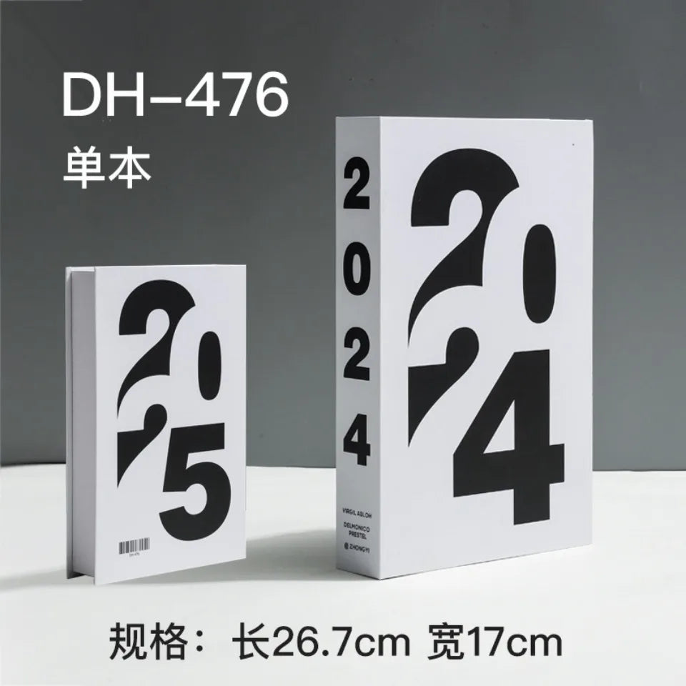 Fashion Fake Books Decoration Luxury Decorative Book Designer Living Room Decoration Simulation Books Home Decor Gifts