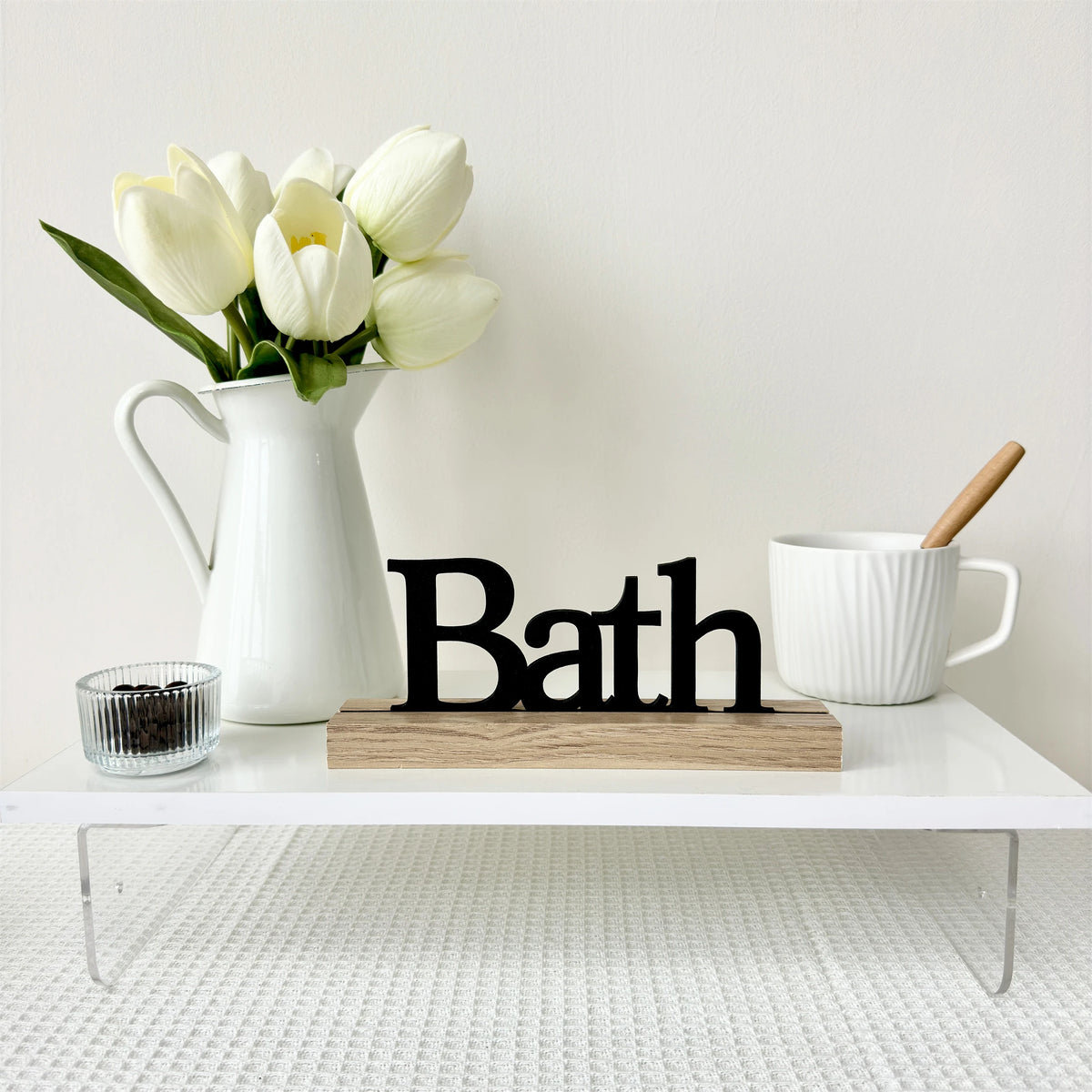Wooden inspirational home decoration 