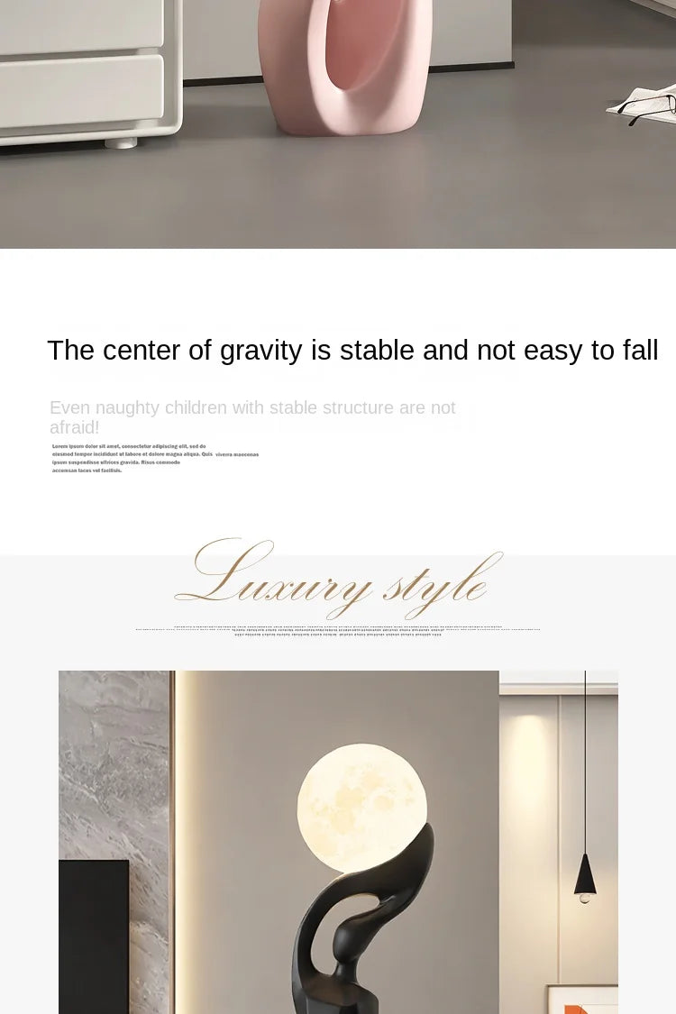 large abstract art sculpture