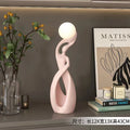 large abstract art sculpture