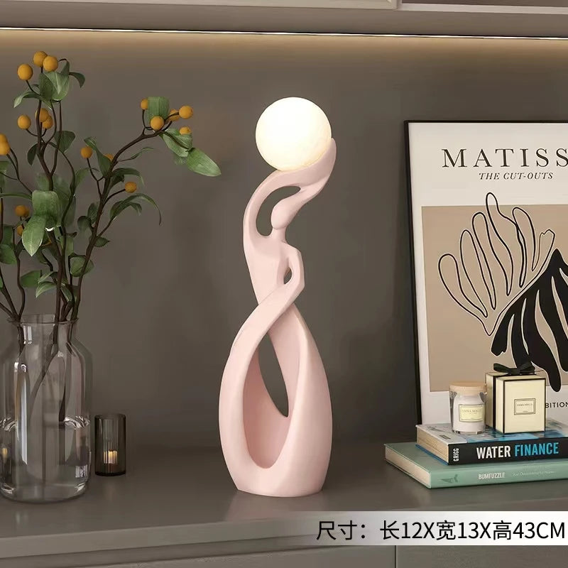large abstract art sculpture
