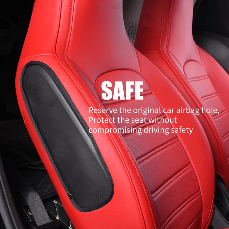 Car Seat Cover Leather Front Auto Seat Cushion Covers Car Styling Interior Accessories Pad Mat