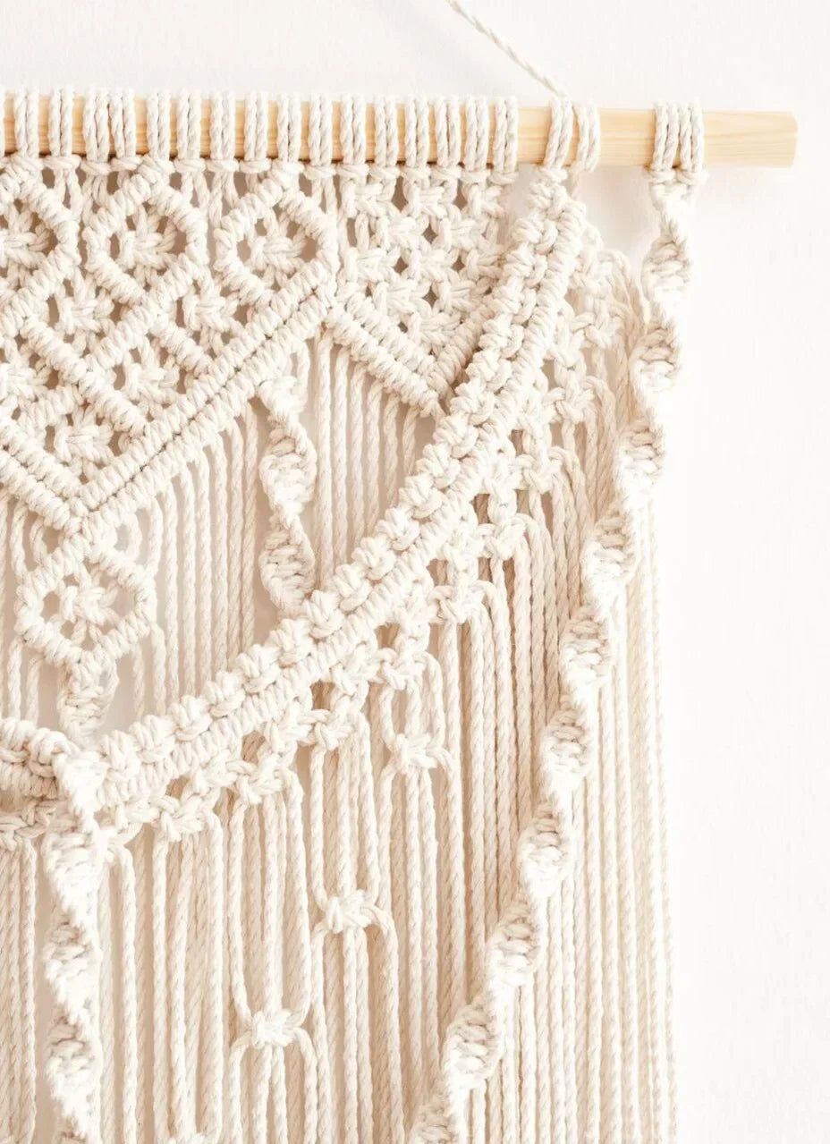 bohemian woven wall tapestry