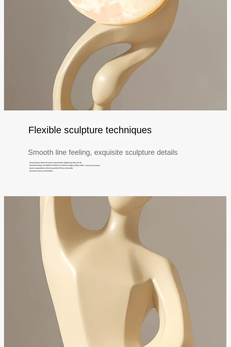 large abstract art sculpture