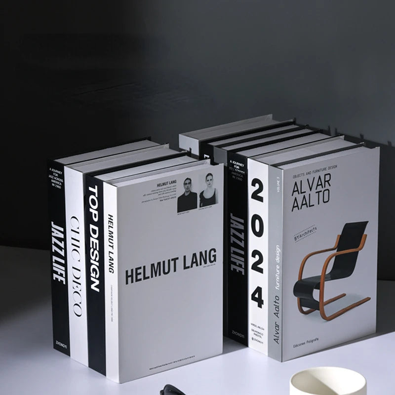 Fashion Fake Books Decoration