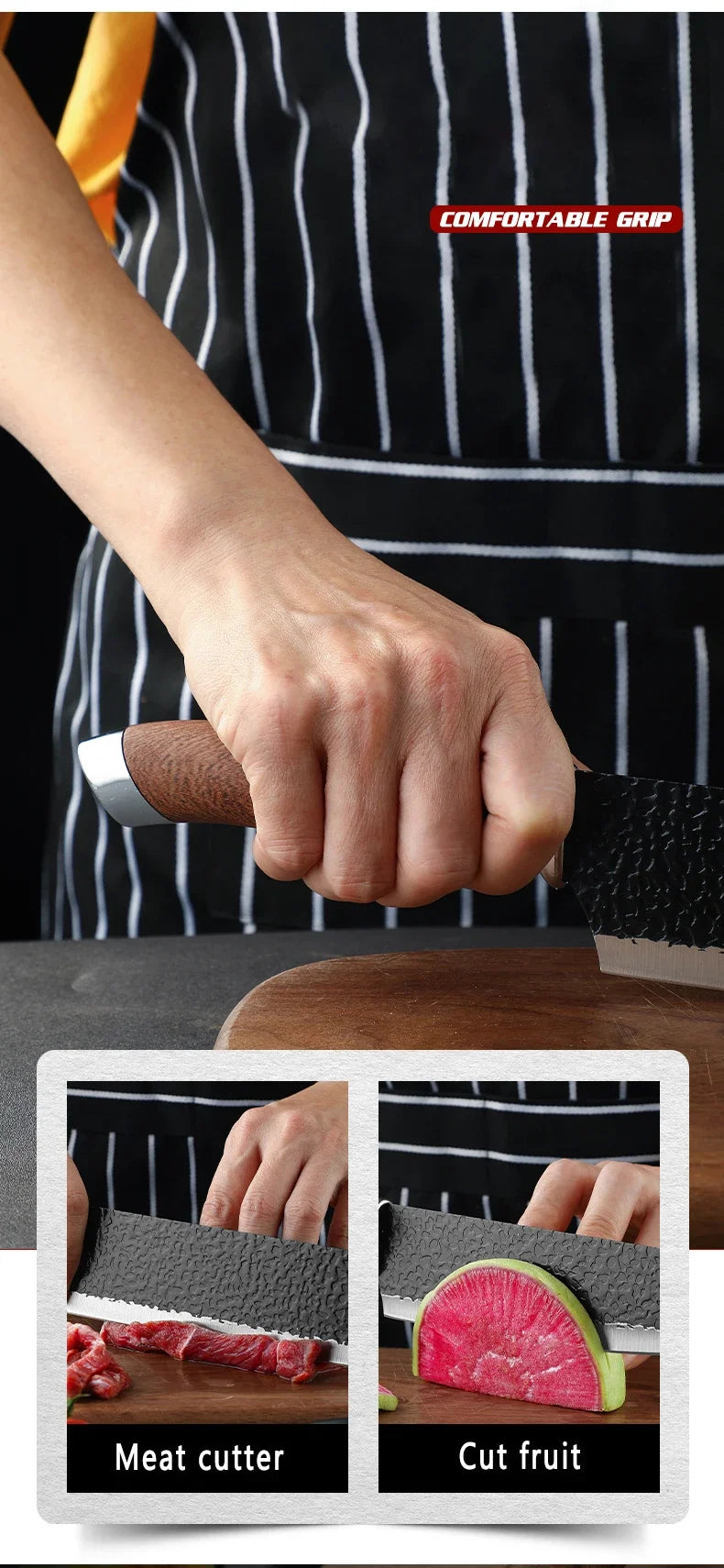 Japanese Chef knife Stainless steel Knife kitchen Household Special sharp for eating meat cutting for Vegetable and Slicing