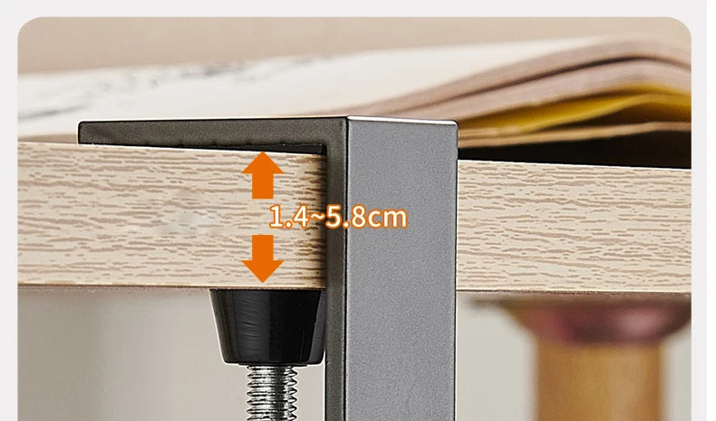 Adjustable Desk Edge Hook Punch-free Hanging Bag Hanger Removable Handbag Holders  Foldable Multi-functional Table Hook