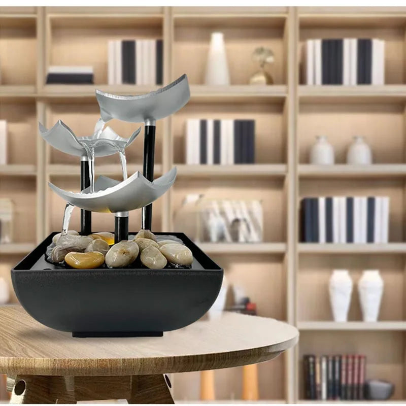 Office Home  Decoration Water Fountain Indoor Waterfall for Interior Decoration