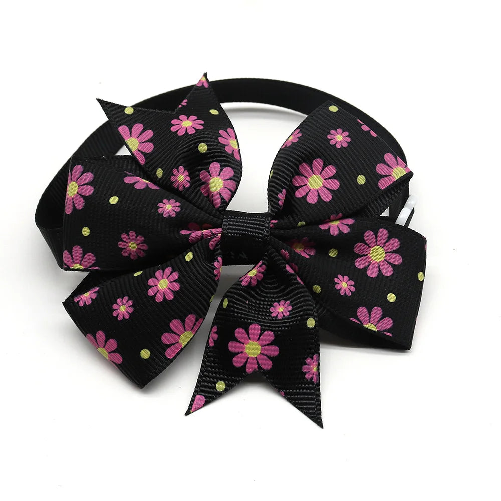 50/100pcs Spring Pet Supplies Cat Pet Bow Tie Small Dog Bowties Nekties Dog Grooming Accessories Samll-Middle Dog Products