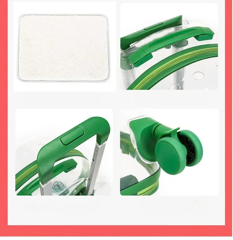 Puppy Move Trolley Cat Carriers Transparent