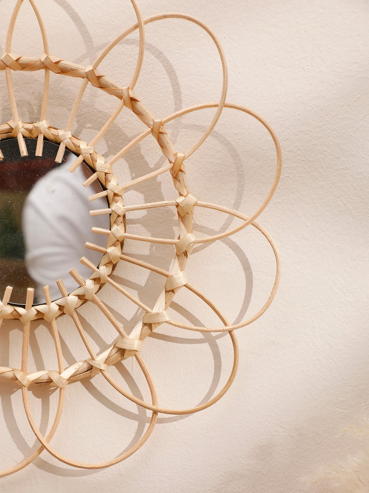 Decorative Mirror Hand Woven Wall Art Wall