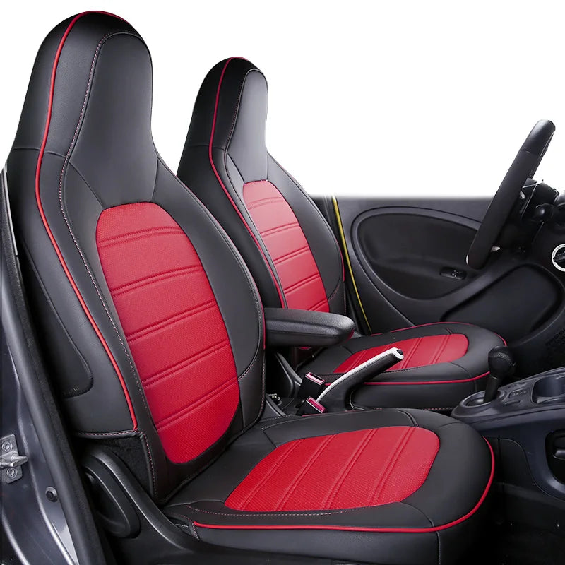 Car Seat Cover Leather Front Auto Seat Cushion Covers Car Styling Interior Accessories Pad Mat