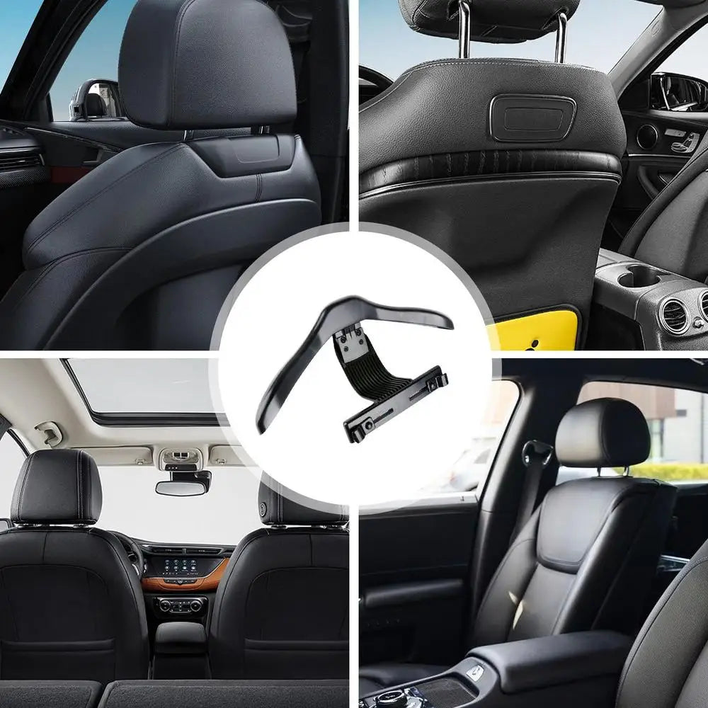 Car Hook for Headrest Multifunctional Auto Hat Holder Car Interior Accessories Hooks for Travel