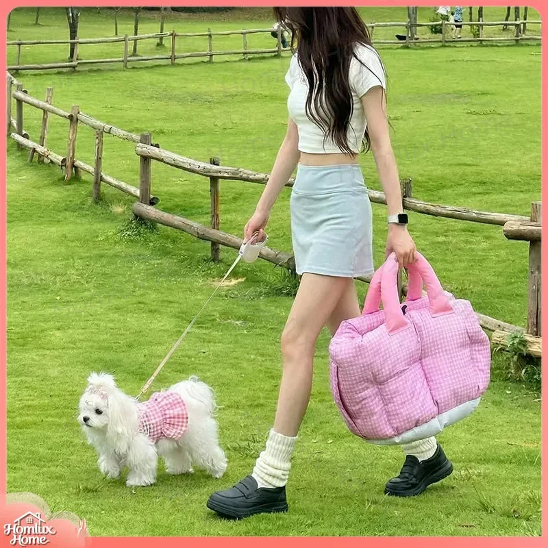 Car Kennel for Dogs Cats Small Pets Travel Carrier Anti-Slip Waterproof Car Seat Cover Dog Crate Pad Pet Car Mat Co-Pilot