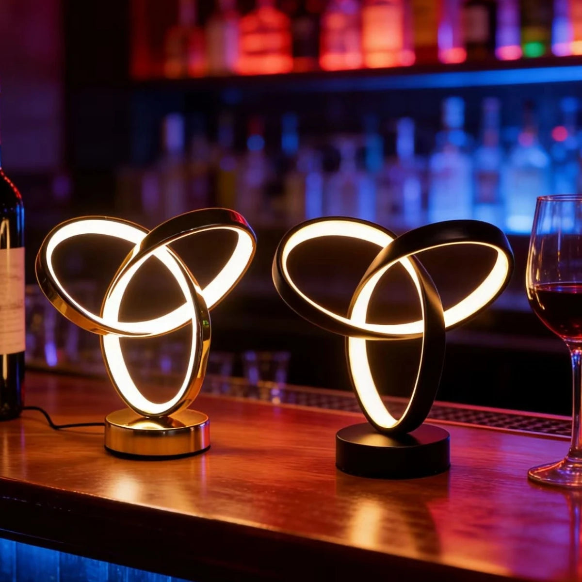 Modern and stylish LED desk lamp - USB dimmable, perfect for office, bedroom, study decoration,