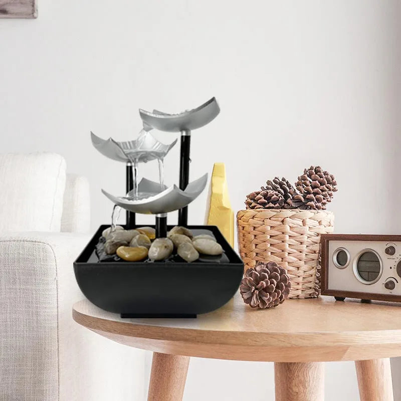 Office Home  Decoration Water Fountain Indoor Waterfall for Interior Decoration