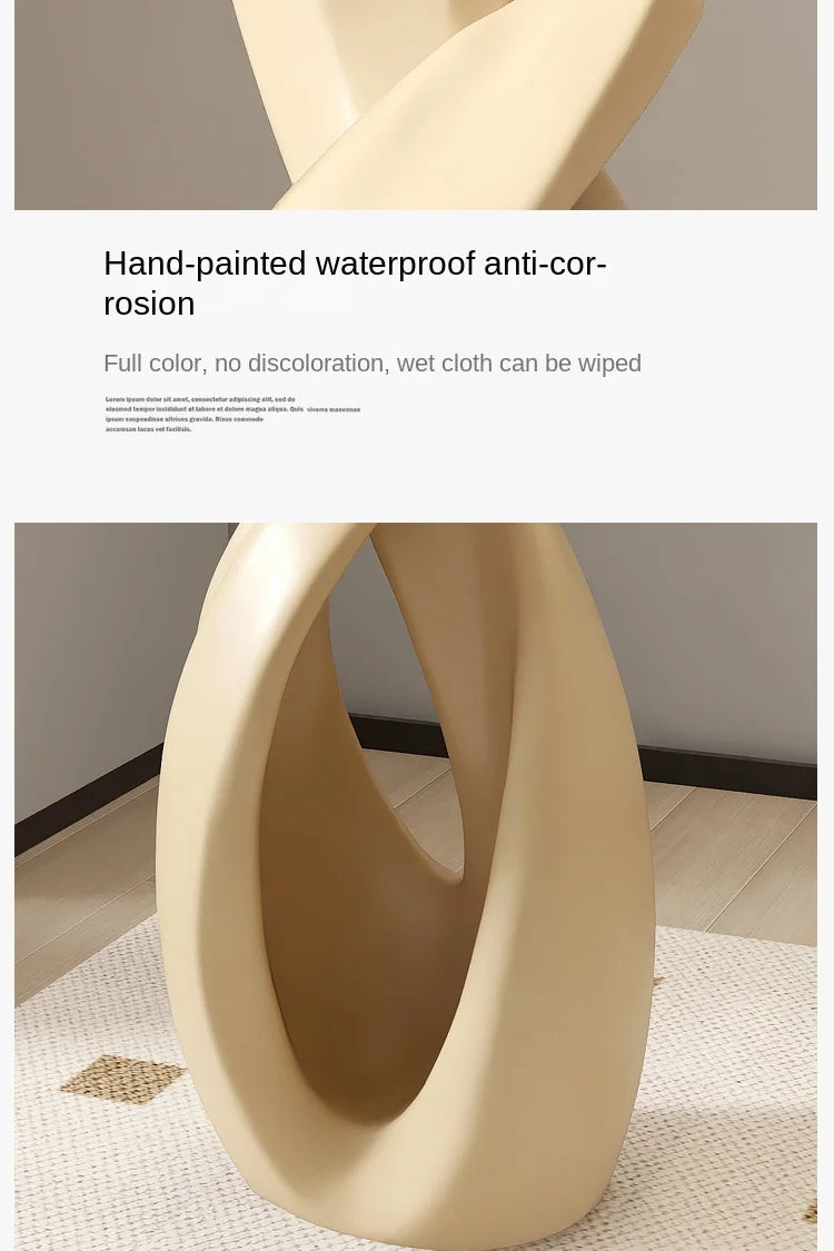 large abstract art sculpture