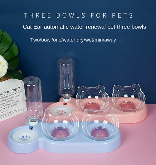 Bowls for Cats and DogsDurable Double 