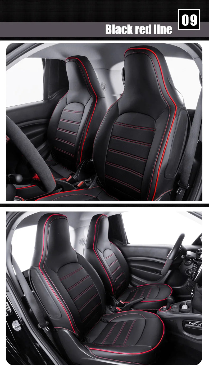Car Seat Cover Leather Front Auto Seat Cushion Covers Car Styling Interior Accessories Pad Mat
