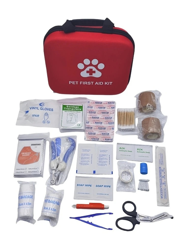 Pet First Aid Kit Emergency Survival Kit