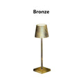 LED Desk Lamp Usb Rechargeable Table Lamp Wireless Touch 3 Color Desktop Night Light