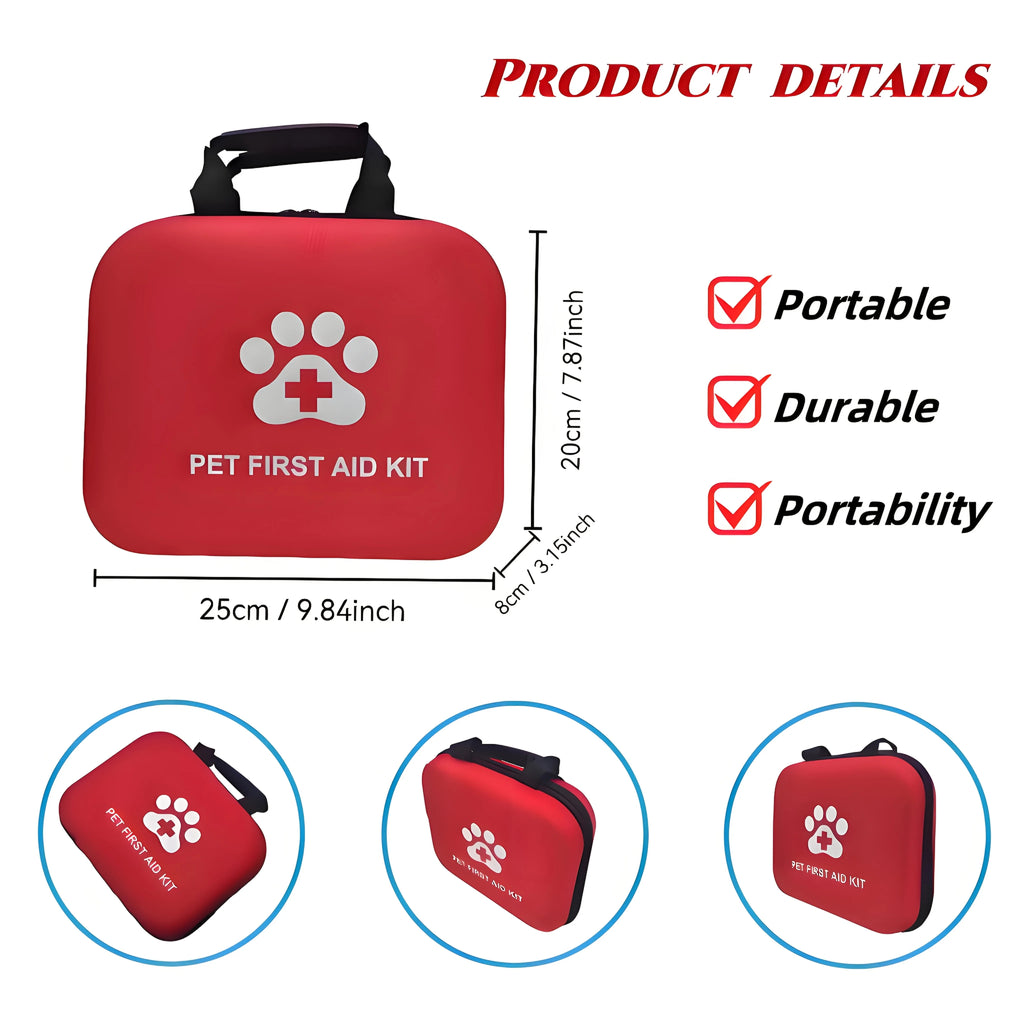 Pet First Aid Kit Emergency Survival Kit