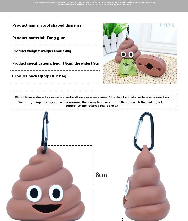  Portable Degradable Dog Toilet Bag and Stool