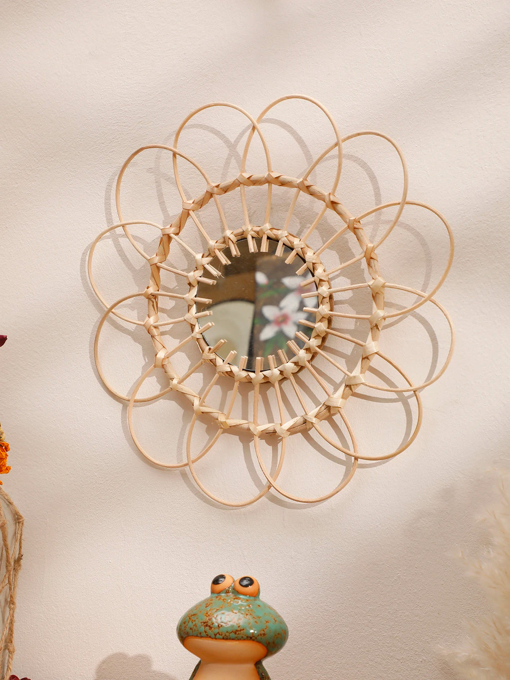 Decorative Mirror Hand Woven Wall Art Wall