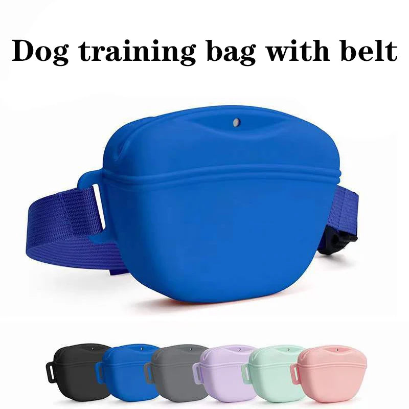 Pet Supplies Silicone Dogs Treat Bag 