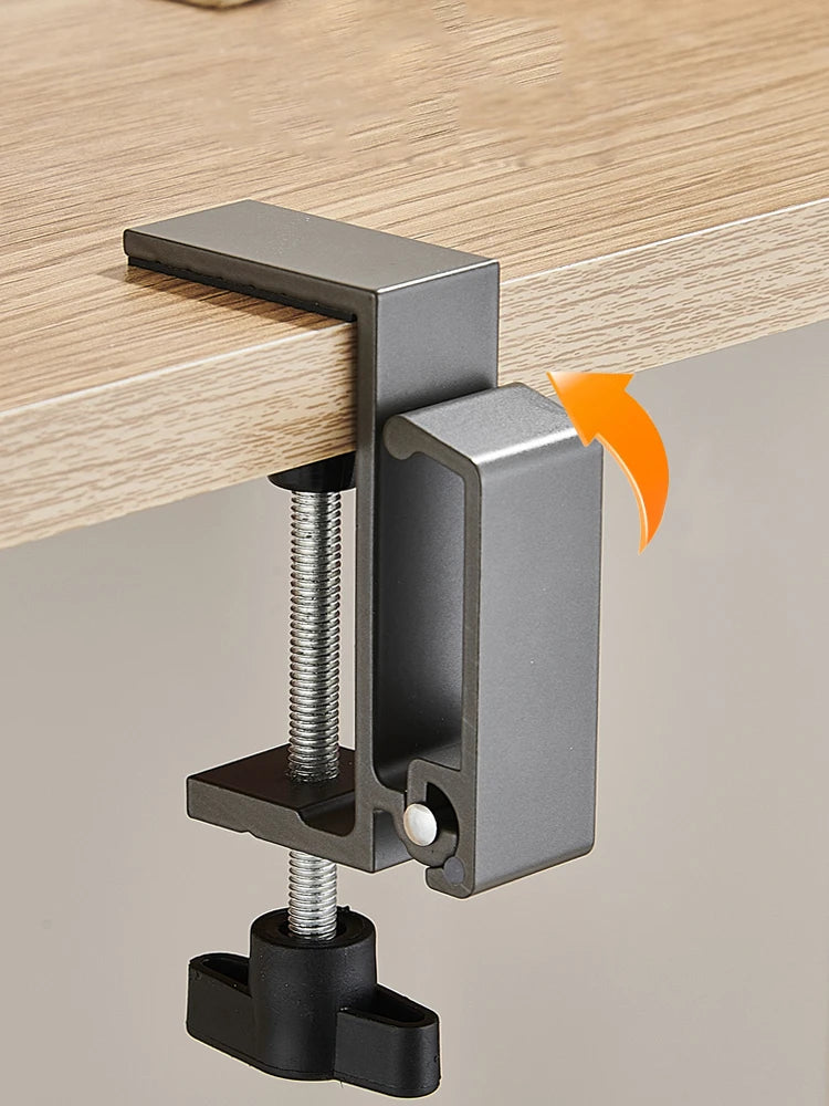 Adjustable Desk Edge Hook Punch-free Hanging Bag Hanger Removable Handbag Holders  Foldable Multi-functional Table Hook