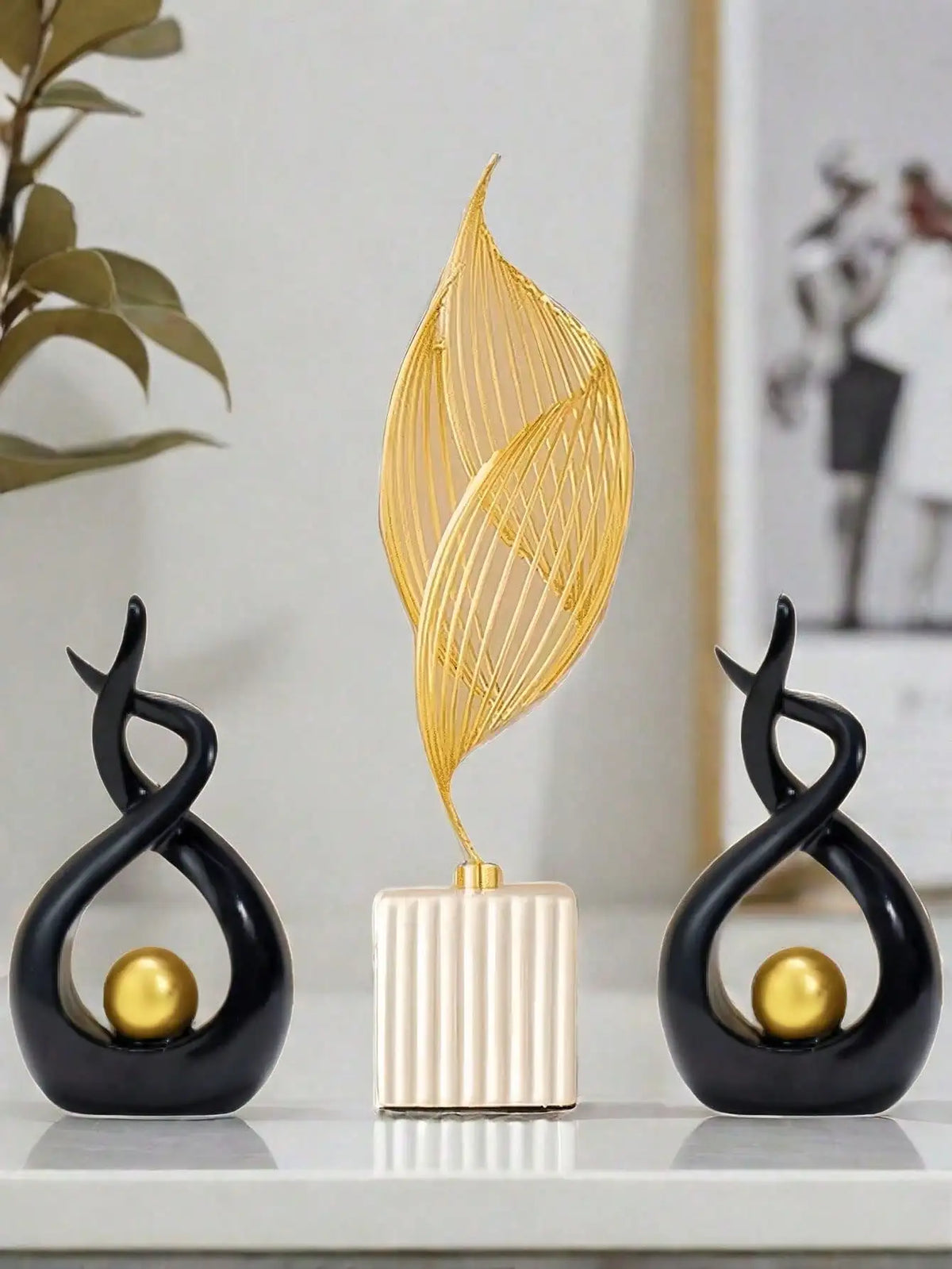 Nordic Home Decor Figurines 
