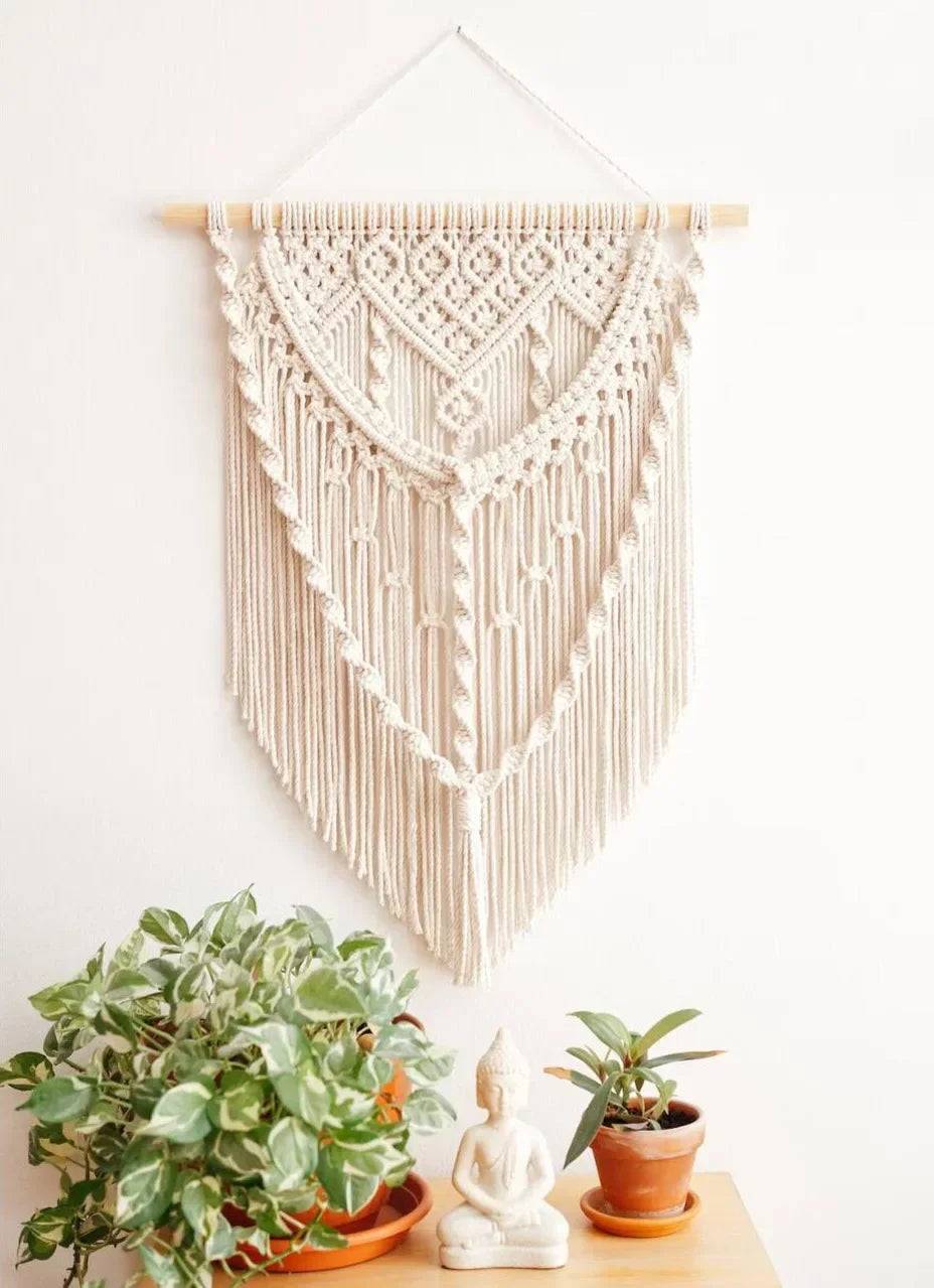 Home Homestay Wall Decor Tapestry Bohemian Woven Structure Room Background Carpet Indoor Daily Arrangement Storage Accessory