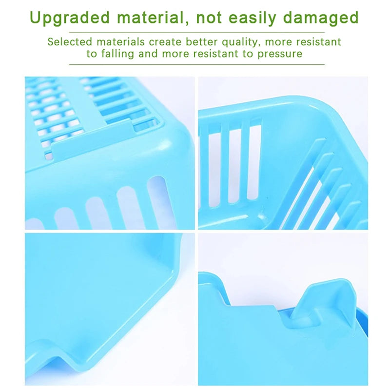 Kitchen Drainage Rack With Drainer Board Countertop Utensils Plates Chopsticks Bowls Spoons