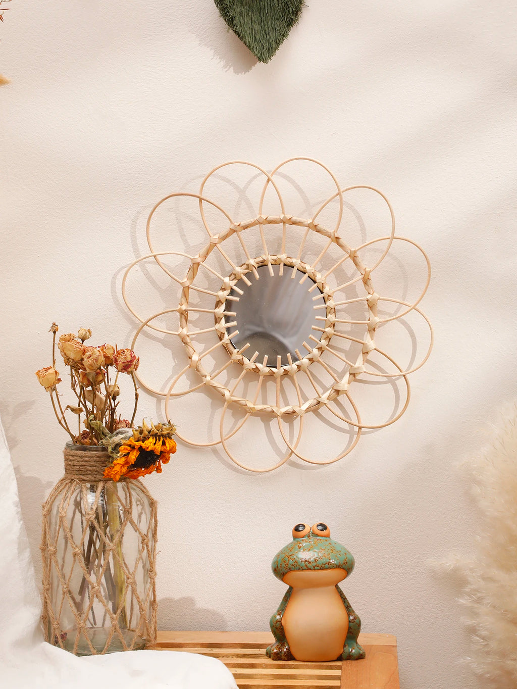 Decorative Mirror Hand Woven Wall Art Wall