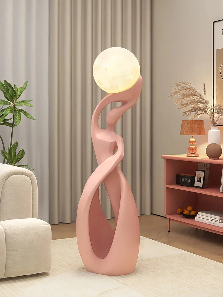 large abstract art sculpture