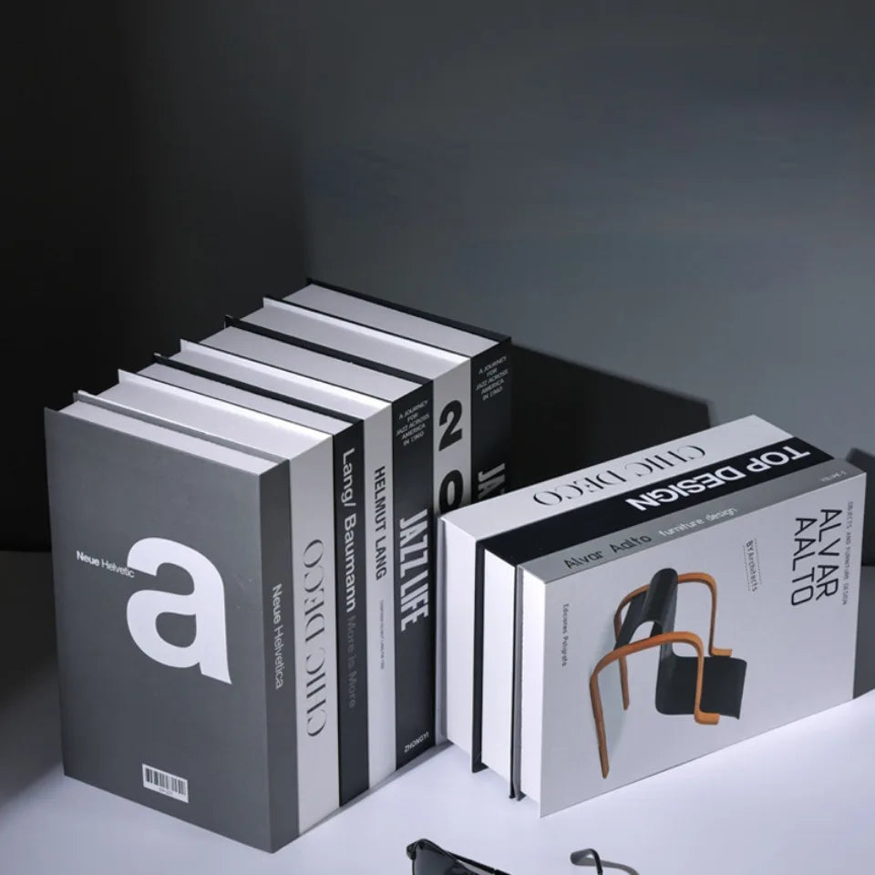 Fashion Fake Books Decoration