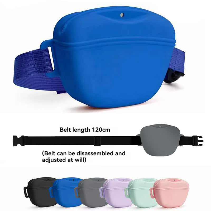 Pet Supplies Silicone Dogs Treat Bag 