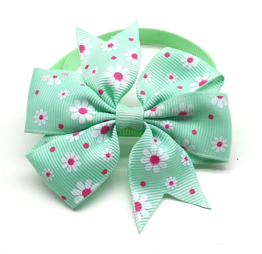 50/100pcs Spring Pet Supplies Cat Pet Bow Tie Small Dog Bowties Nekties Dog Grooming Accessories Samll-Middle Dog Products